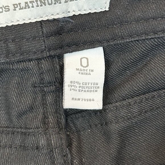 Chico's Womens Slim Capri Jeans Size 0 (S) Black Platinum Denim Ultimate Fit GUC - Picture 15 of 16